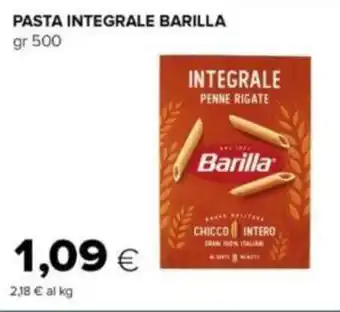 Oasi PASTA INTEGRALE BARILLA gr 500 offerta