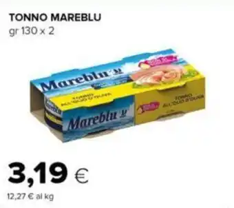 Oasi TONNO MAREBLU gr 130 x 2 offerta