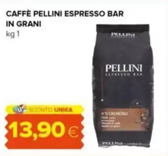 Oasi CAFFÈ PELLINI ESPRESSO BAR IN GRANI kg 1 offerta