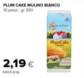Oasi PLUM CAKE MULINO BIANCO 10 pezzi - gr 330 offerta