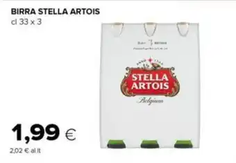 Oasi BIRRA STELLA ARTOIS cl 33 x 3 offerta