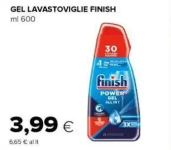 Oasi GEL LAVASTOVIGLIE FINISH ml 600 offerta