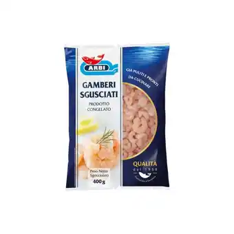 Mercati di Città La Prima ARBI GAMBERETTI SGUSCIATI 400 GR offerta