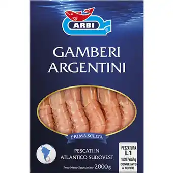Mercati di Città La Prima ARBI GAMBERONI L1 2 KG offerta