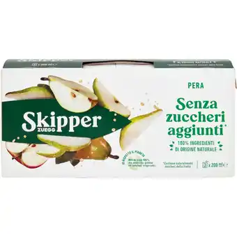 Mercati di Città La Prima SKIPPER SUCCHI SENZA ZUCCHERO PERA ACE PESCA BRICK 200 ML X 3 offerta
