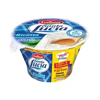 Mercati di Città La Prima GALBANI RICOTTA SANTA LUCIA 250 GR offerta