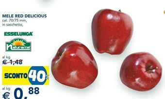 Esselunga Mele Red Delicious offerta