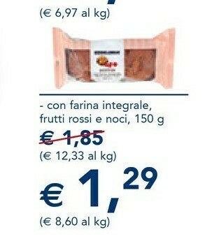 Esselunga Esselunga Muffin Con Farina Integrale offerta