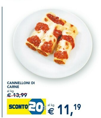 Esselunga Cannelloni Di Carne offerta
