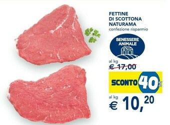 Esselunga Fettine Di Scottona Naturama offerta