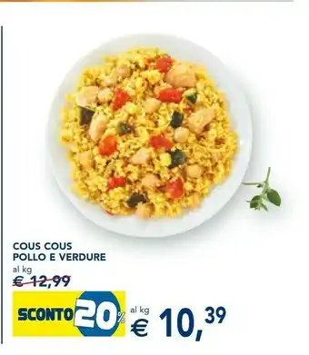 Esselunga Cous Pollo E Verdure offerta