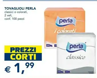 Esselunga Perla Tovaglioli offerta