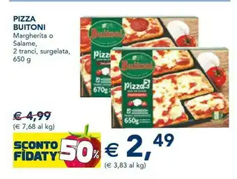 Esselunga Buitoni Pizza Margherita offerta