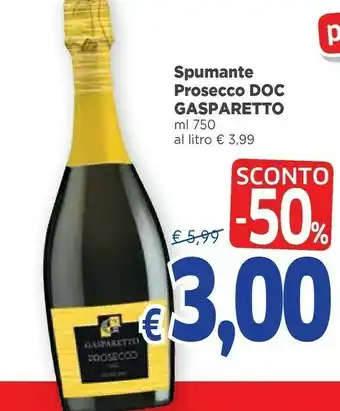 Gasparetto Spumante Prosecco Doc