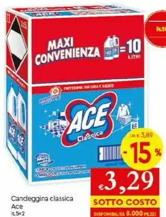 Galassia Ace Candeggina offerta