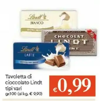 Galassia Lindt Cioccolato offerta