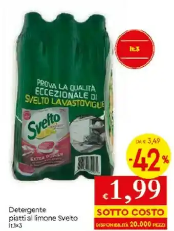 Galassia Svelto Detersivo piatti offerta