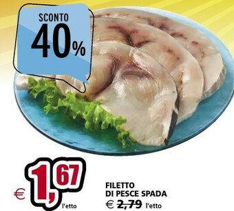 Filetto Di Pesce Spada