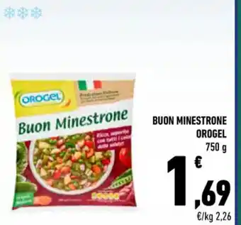 Conad Superstore BUON MINESTRONE OROGEL 750 g offerta