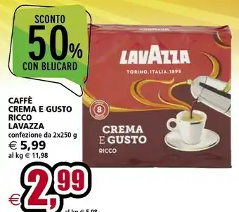 Il Gigante Lavazza Lavazza - Caffè Crema e Gusto offerta