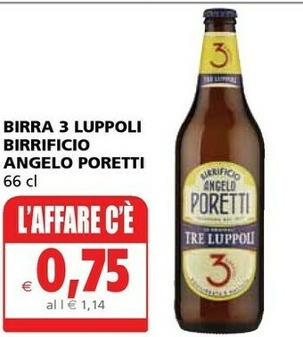 Angelo poretti Birra 3 Luppoli