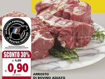 Il Gigante Arrosto Di Bovino Adulto offerta
