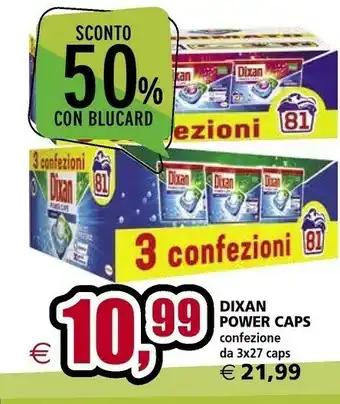 Il Gigante Dixan Power Caps Confezione offerta