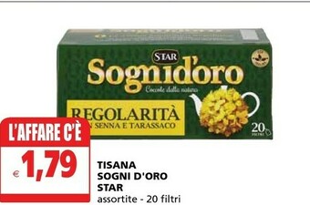 Il Gigante Star Tisana Sogni D' Oro offerta