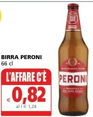 Il Gigante Peroni Birra offerta