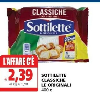 Il Gigante Mondelez - Sottilette Le Originali Classiche offerta