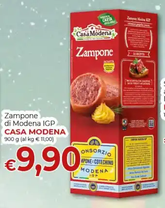Zampone di Modena IGP CASA MODENA 900 g