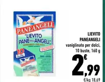 Conad Superstore LIEVITO PANEANGELI vaniglinato per dolci, 10 buste, 160 g offerta