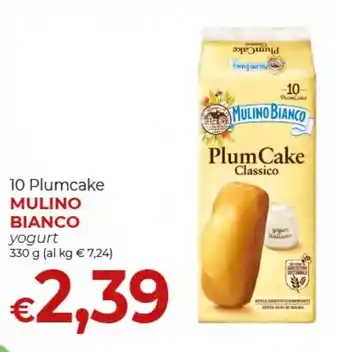 Supermercati Nonna Isa 10 Plumcake MULINO BIANCO yogurt 330 g offerta