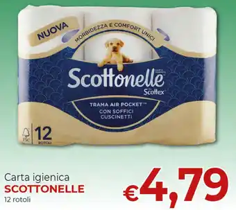 Supermercati Nonna Isa Carta igienica SCOTTONELLE 12 rotoli offerta