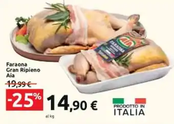 Carrefour Iper Faraona Gran Ripieno Aia offerta