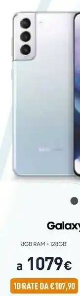 Samsung Galaxy S21+ 5G 128 GB Display 6.7" Dynamic AMOLED 2X Phantom Silver