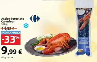 Carrefour Iper Astice Surgelato Carrefour 350 g offerta