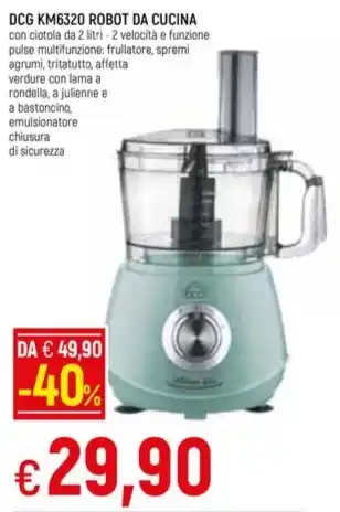 Famila Superstore DCG KM6320 ROBOT DA CUCINA offerta