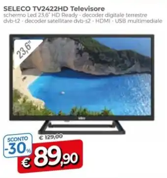 SELECO TV2422HD Televisore