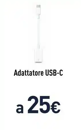 Unieuro Apple Adattatore USB-C offerta