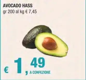 Crai AVOCADO HASS gr 200 offerta