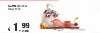 Crai SALAME GOLFETTA offerta