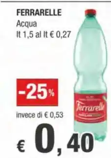 Crai FERRARELLE Acqua offerta