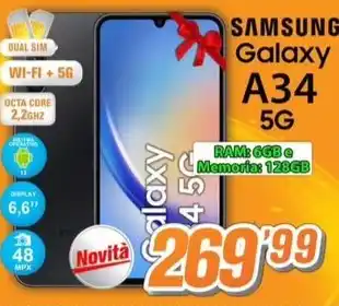 Golino Service SAMSUNG Galaxy A34 offerta