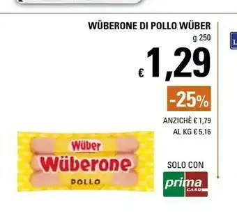 Basko Wuber One Di Pollo 250 G(ml) offerta
