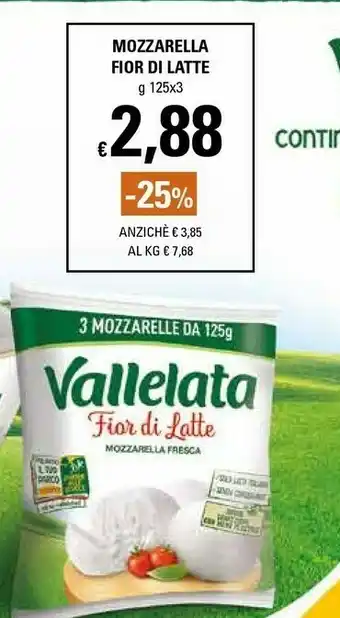 Basko Vallelata Mozzarella Fior Di Latte offerta