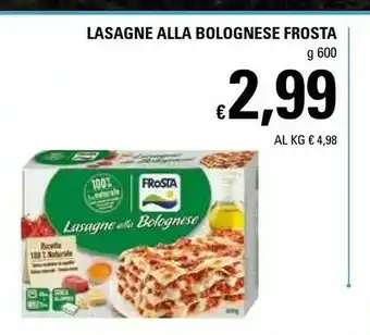Basko Frosta Lasagne Alla Bolognese offerta