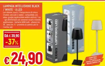 Galassia LAMPADA INTELLISHINE BLACK / WHITE - A LED offerta