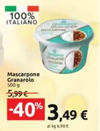 Carrefour Iper Mascarpone Granarolo 500 g offerta