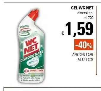Wc net Gel Disinfettante